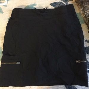 Black Athleta skort